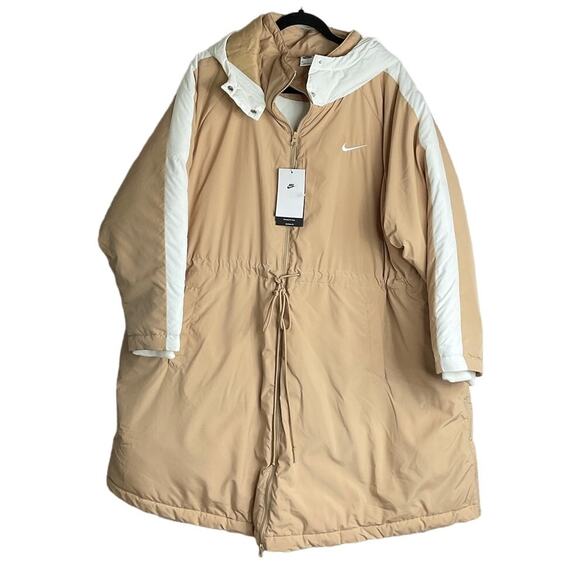 Nike Sportswear Essential Trench Jacket Women's Plus Size 2X (FB3201-200) - Picture 5 of 12